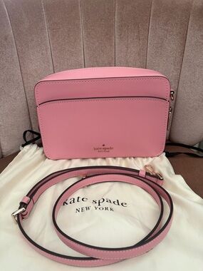 kate spade Pink Camera Crossbody Bag